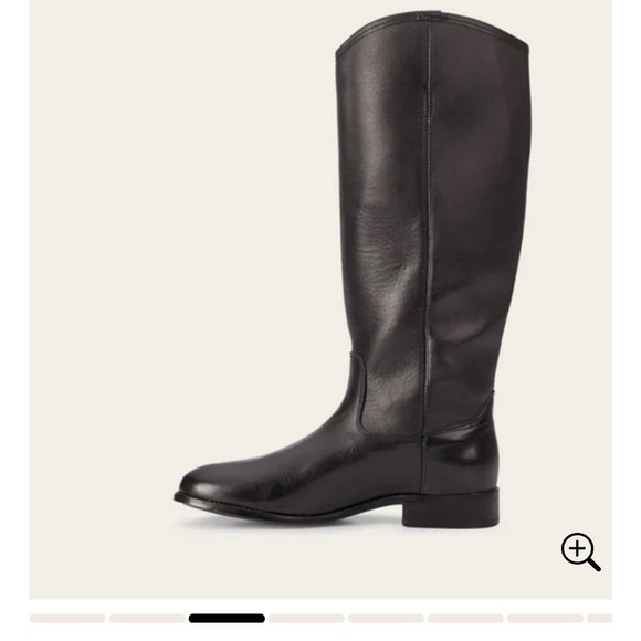 Frye Black Leather Heeled Boots - Picture 2 of 7